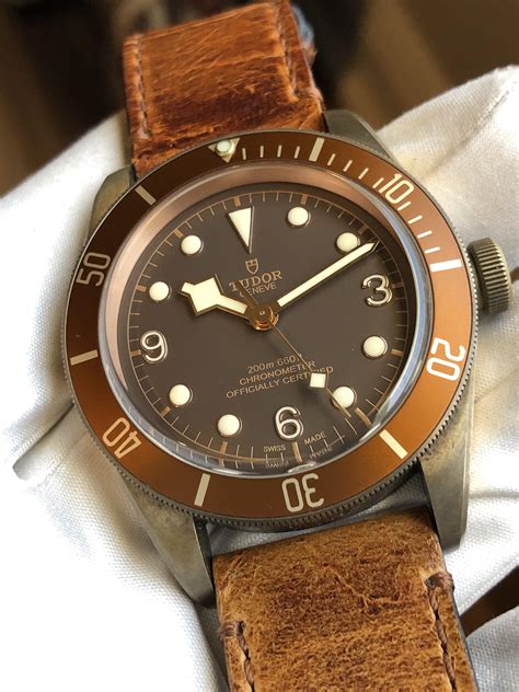 graffio tudor bronzo|TUDOR Black Bay Bronze watch .